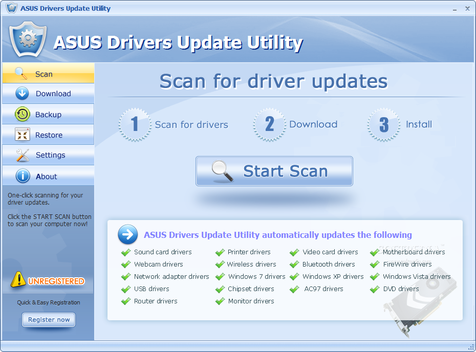 asus support drivers download